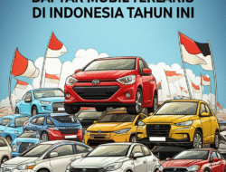 Daftar Mobil Terlaris di Indonesia Tahun Ini