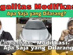 Legalitas Modifikasi: Apa Saja yang Dilarang?