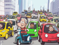 Mobil Listrik Kecil Mulai Mendominasi Perkotaan
