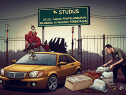 Studi Kasus Penyelundupan Narkoba di Wilayah Perbatasan