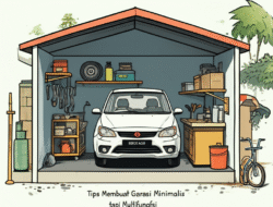 Tips Membuat Garasi Minimalis tapi Multifungsi