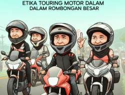 Etika Touring Motor dalam Rombongan Besar