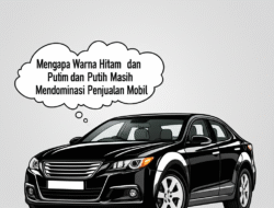 Mengapa Warna Hitam dan Putih Masih Mendominasi Penjualan Mobil