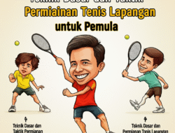 Teknik Dasar dan Taktik Permainan Tenis Lapangan untuk Pemula
