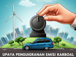 Upaya pengurangan emisi karbon dan target nasional