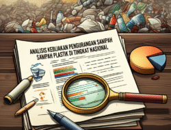 Analisis Kebijakan Pengurangan Sampah Plastik di Tingkat Nasional