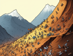 Bencana Longsor di Wilayah Pegunungan: Ratusan Tewas dan Hilang