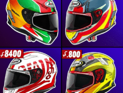 Helm Motor Berlisensi Resmi Balap Dunia: Perbedaan dan Harga