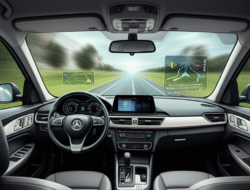 Inovasi Kaca Depan Sebagai Layar Informasi Kendaraan