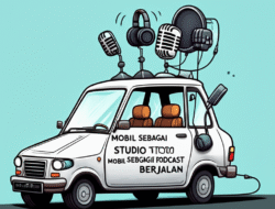 Mobil Sebagai Studio Podcast Berjalan