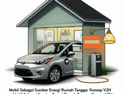 Mobil Sebagai Sumber Energi Rumah Tangga: Konsep V2H