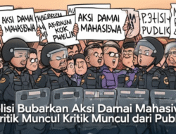 Polisi Bubarkan Aksi Damai Mahasiswa, Kritik Muncul dari Publik