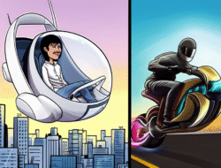 Transportasi Pribadi Masa Depan: Bubble Pod dan Hoverbike