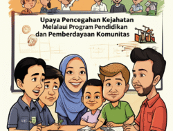 Upaya Pencegahan Kejahatan Melalui Program Pendidikan dan Pemberdayaan Komunitas