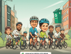 Komunitas Sepeda Kota Besar Dorong Kesadaran Lingkungan