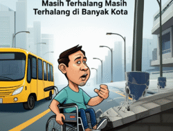 Mobilitas Disabilitas Masih Terhalang di Banyak Kota