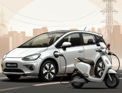 Perbedaan Konsumsi Energi antara Mobil Listrik dan Motor Listrik
