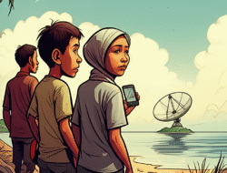 Warga Kepulauan Sulit Akses Informasi dan Internet