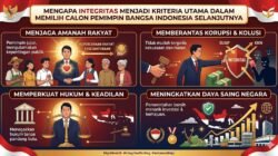 Mengapa Integritas Menjadi Kriteria Utama Dalam Memilih Calon Pemimpin Bangsa Indonesia Selanjutnya