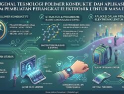 Mengenal Teknologi Polimer Konduktif Dan Aplikasinya Dalam Pembuatan Perangkat Elektronik Lentur Masa Depan