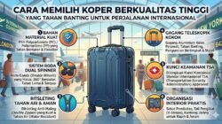 Cara Memilih Koper Berkualitas Tinggi Yang Tahan Banting Untuk Perjalanan Internasional