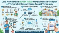 Cara Membangun Rumah Pintar Menggunakan Perangkat IoT Terkoneksi Dengan Harga Sangat Terjangkau