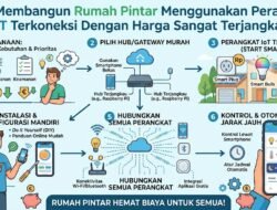 Cara Membangun Rumah Pintar Menggunakan Perangkat IoT Terkoneksi Dengan Harga Sangat Terjangkau